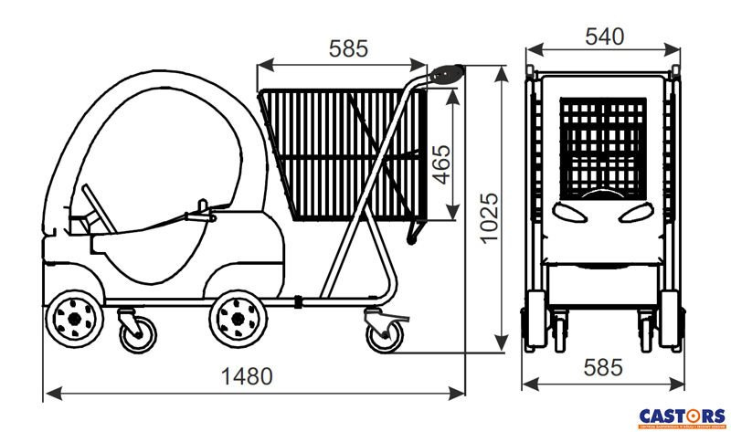 Samochodzik Dzięcięcy KID-CAR 110S