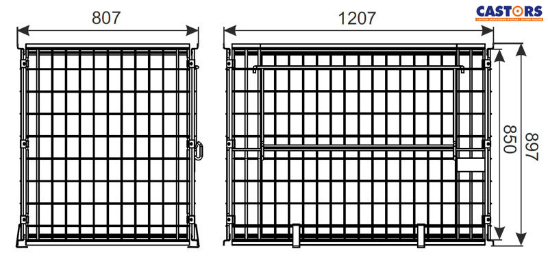 OBUDOWA PALETY 1200X800